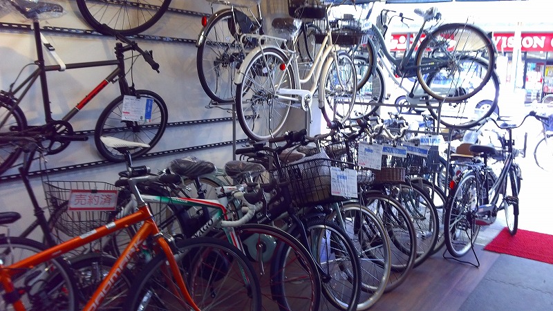 旭通商店街の自転車店、SmaltBikes（スマルトバイクス）の取り扱っている商品