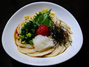 梅おろしぶっかけ