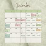 トコトコ12月の予定